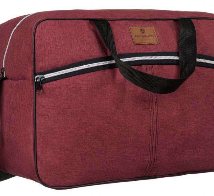 Cestovní kufry [DH] PTN TP BORDO SILVER burgundy