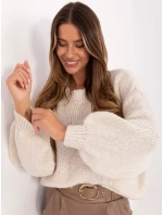 Jumper MI SW 1909.21 světle béžový Jumper MI SW 1909.21 světle béžový