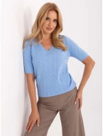 Sweter PM SW B model 21305643 jasny niebieski - FPrice