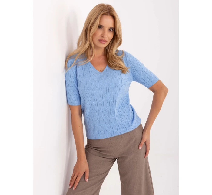 Sweter PM SW B model 21305643 jasny niebieski - FPrice