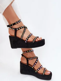 Bota na klínech  model 215006 Step in style