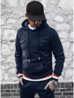 Pánské tmavě modré tepláky model 21967218 - Dstreet