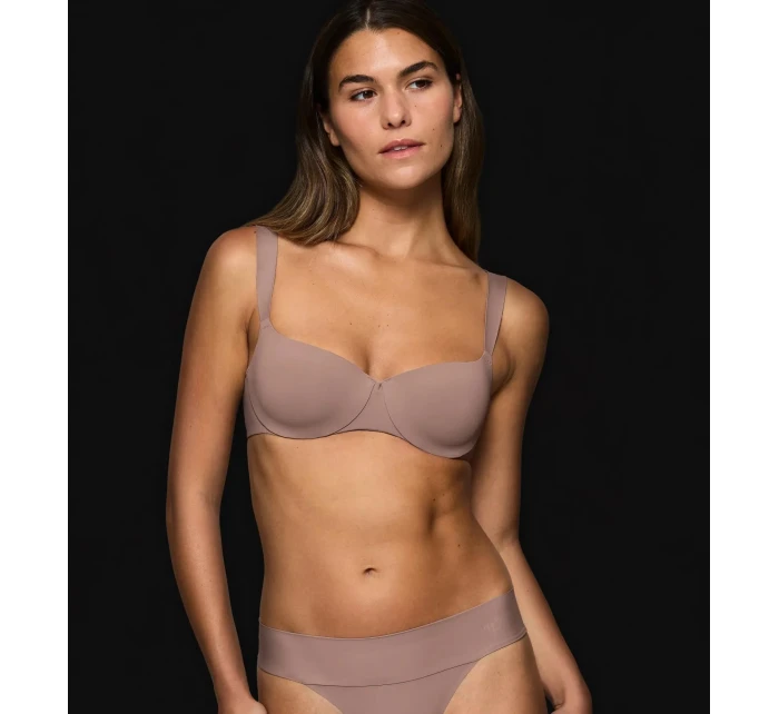 Dámská podprsenka Body Make-Up Illusion Balconette EX - BROWN - hnědá 00ZE - TRIUMPH