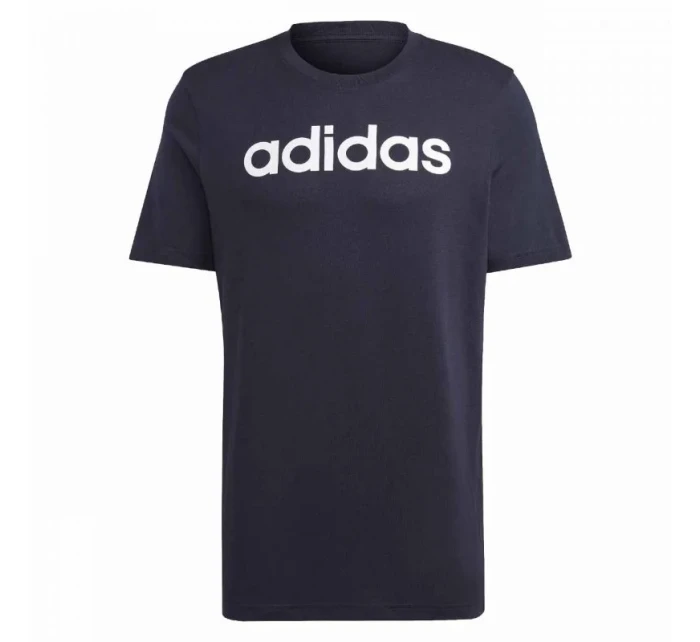 Tričko adidas Essentials Single Jersey s lineárním vyšívaným logem M IC9275