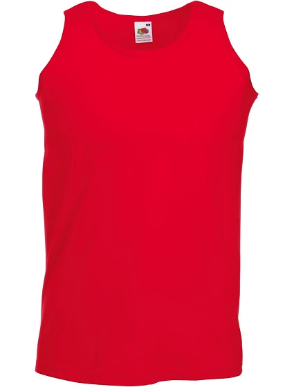 Fruit of the Loom Athletic Vest Pánské tílko 16.1098 red Fruit of the Loom Athletic Vest Pánské tílko 16.1098 red