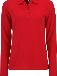 SOL'S Perfect LSL Women Dámské piqué polo s dlouhým rukávem model 22522206 red