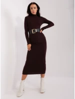 EM SK 778 šaty.65 tmavě hnědá EM SK 778 šaty.65 tmavě hnědá