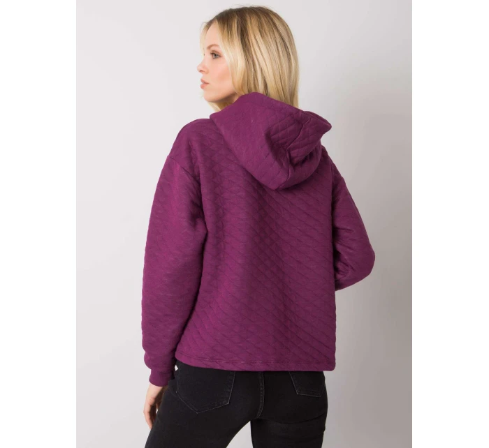 Dámská mikina RV BL 7449.66 tmavě fialová
