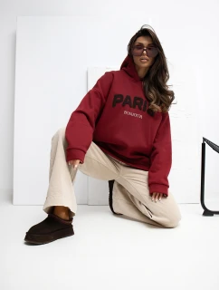 Mikina RV BL A1041.59 maroon