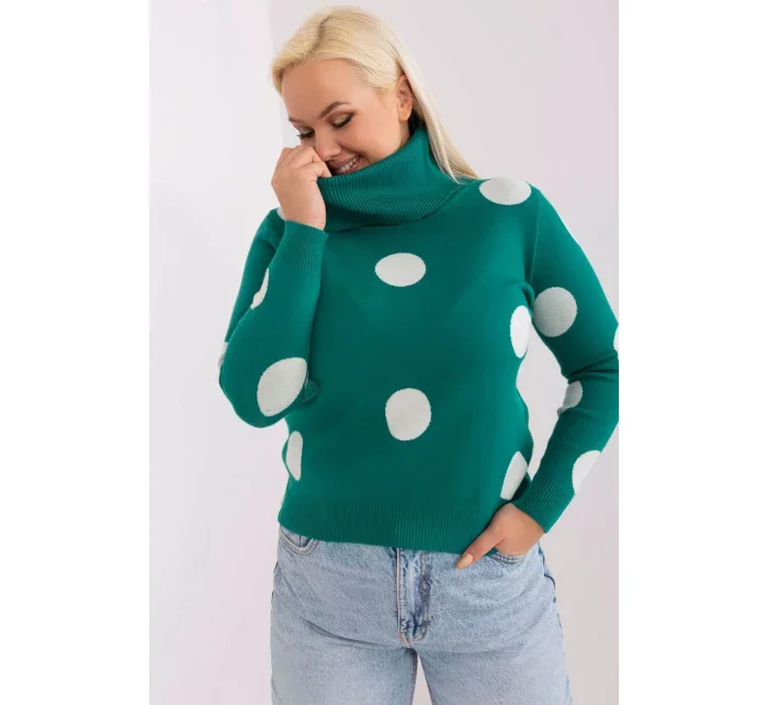 Svetr plus size model 190121 Factory Price