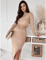 Dámský set 2 v 1 ALLURE camel FashionStreet AY0962 Dámský set 2 v 1 ALLURE camel FashionStreet AY0962