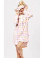 Košile Key LND 486 B24 Flanelová dlouhá/r S-L rozepínací