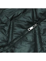 PIKOWANA KURTKA DAMSKA ZIELONA model 21245734 - Glakate