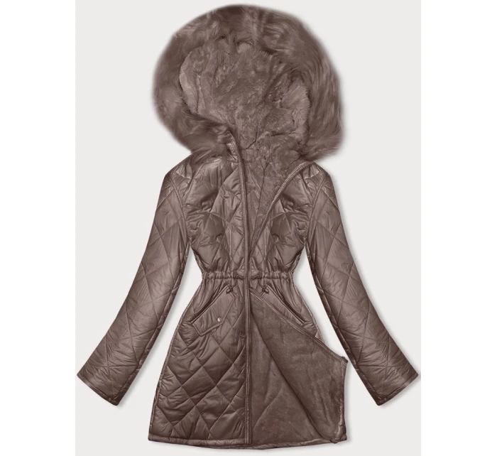 kurtka damska  coffee model 21246986 - Z-DESIGN