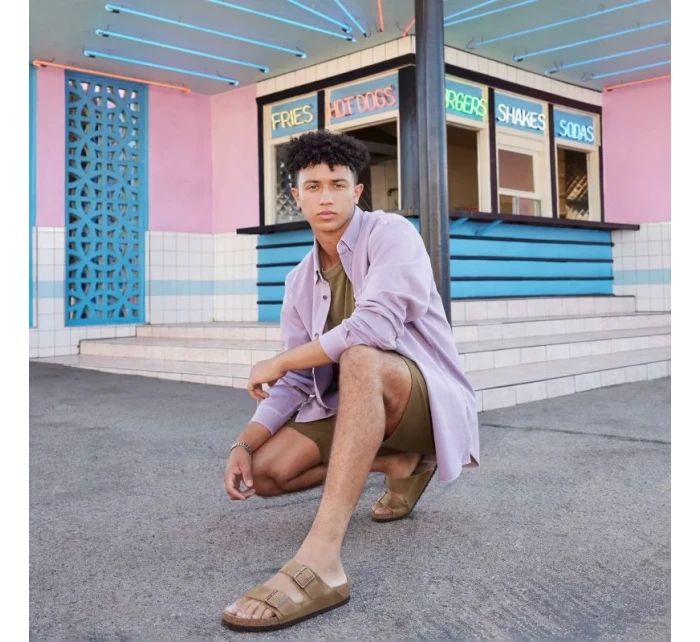 Birkenstock Arizona Soft Footbed Oiled Leather Tabacco Brown úzké žabky pro muže/dámy (0552813) Birkenstock Arizona Soft Footbed Oiled Leather Tabacco Brown úzké žabky pro muže/dámy (0552813)