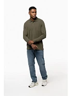 Kariban K 243 Pánské piqué polo s dlouhým rukávem 20.K243 dark grey Kariban K 243 Pánské piqué polo s dlouhým rukávem 20.K243 dark grey