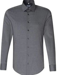 Shirt Slim LSL Košile s dlouhým rukávem model 22501256 anthracite - Seidensticker