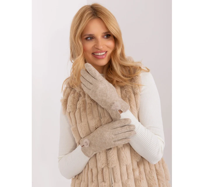 Rukavice AT RK 239506.98 béžová Rukavice AT RK 239506.98 béžová