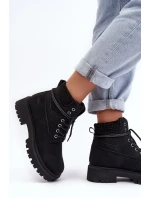 Dámské zateplené boty Black Cross Jeans Dámské zateplené boty Black Cross Jeans