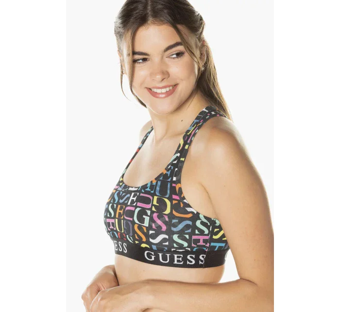 Podprsenka sportovní bralette O02C14JR06B - F76E vícebarevná - Guess