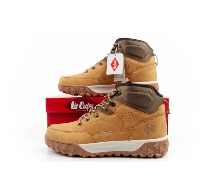 pánská zimní trekingová zateplená sportovní obuv kotníková model 21488494 - Lee Cooper pánská zimní trekingová zateplená sportovní obuv kotníková model 21488494 - Lee Cooper
