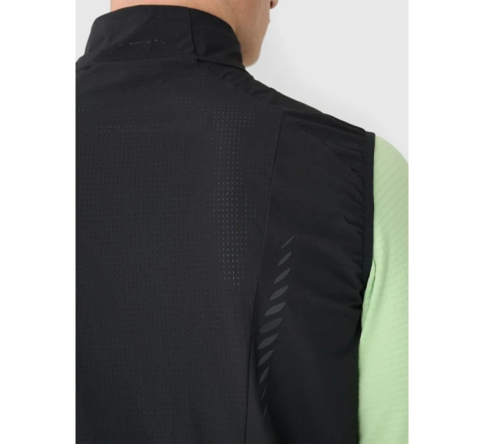 Pánské ultralehké běžecké tričko bez rukávů 4F 4FRAW24TVJAM213-20S