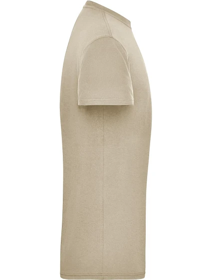 JN Pánské pracovní tričko z bio bavlny Solid 02. stone model 22415055 - Daiber