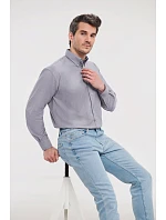 Košile Oxford s dlouhým rukávem 11. silver model 22475279 - Russell Athletic Košile Oxford s dlouhým rukávem 11. silver model 22475279 - Russell Athletic