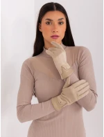 Rękawiczki AT RK model 19077596 beżowy - FPrice