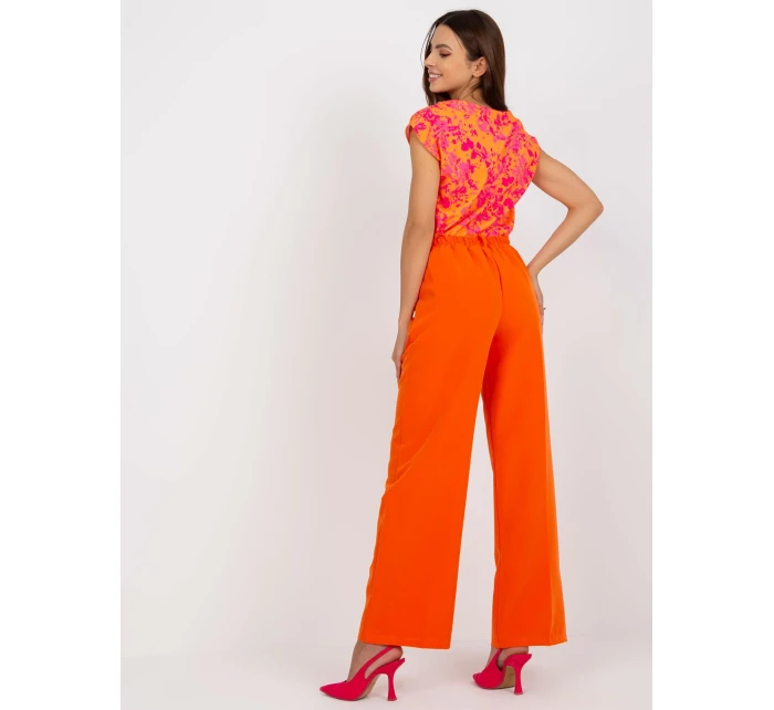DHJ kalhoty SP 15679.01X oranžová