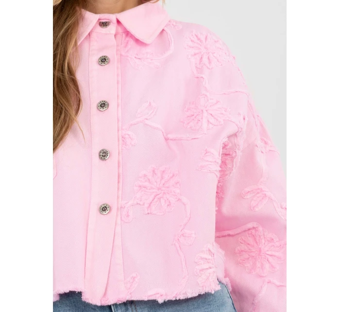 IT KR bunda FL9993.77 světle růžová IT KR bunda FL9993.77 světle růžová