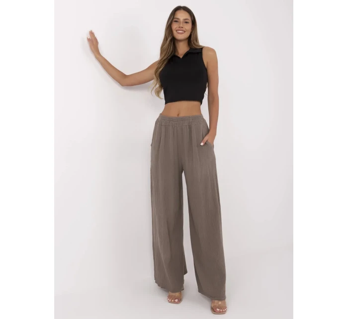 Kalhoty MI SP 2563.84 hnědé