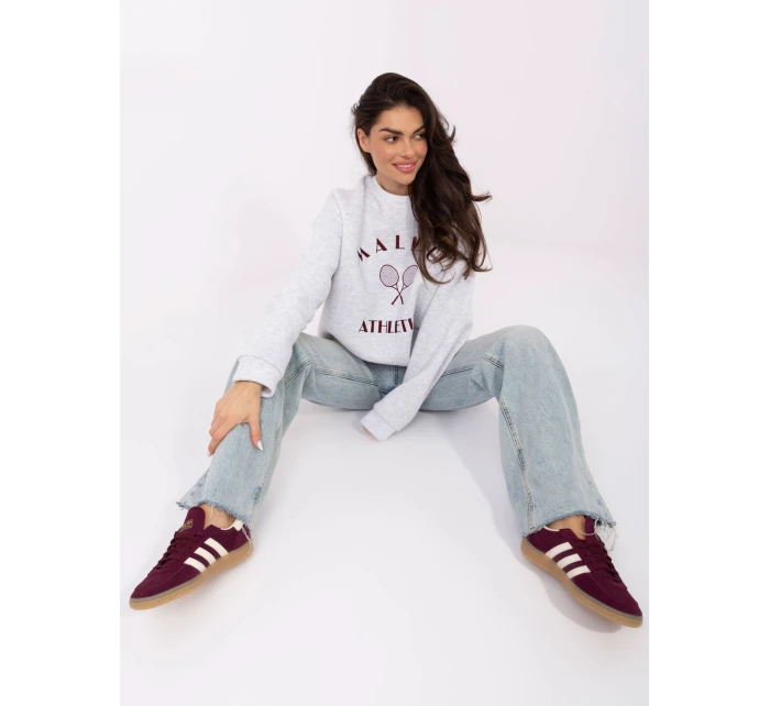 Bluza MJ BL model 21766126 jasny szary - FPrice Bluza MJ BL model 21766126 jasny szary - FPrice