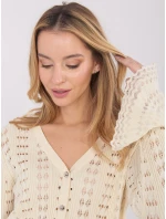 Sweter PM SW model 21821354 jasny beżowy - FPrice