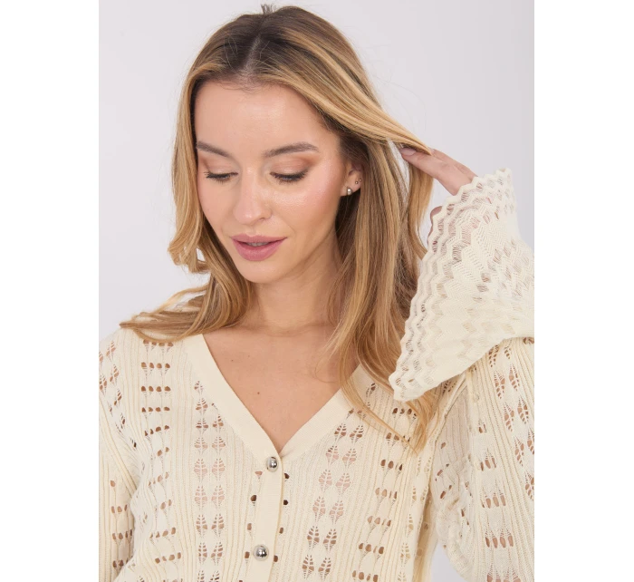 Sweter PM SW model 21821354 jasny beżowy - FPrice