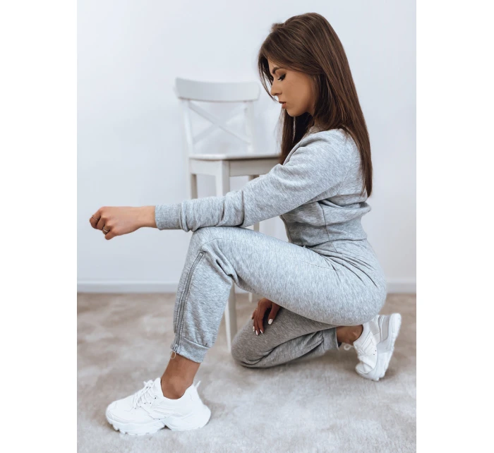 Dámská tepláková souprava KEILI light grey FashionStreet AY0641