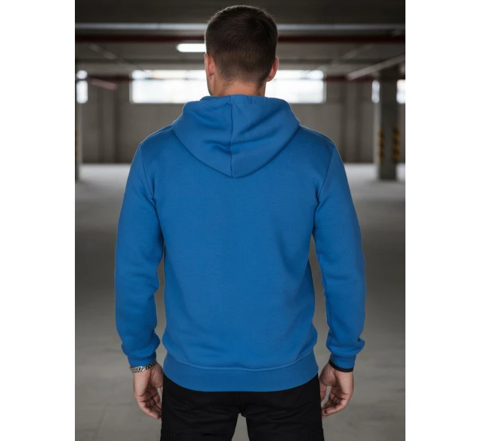 Pánská mikina s kapucí modrá Dstreet model 21986061 - FashionStreet