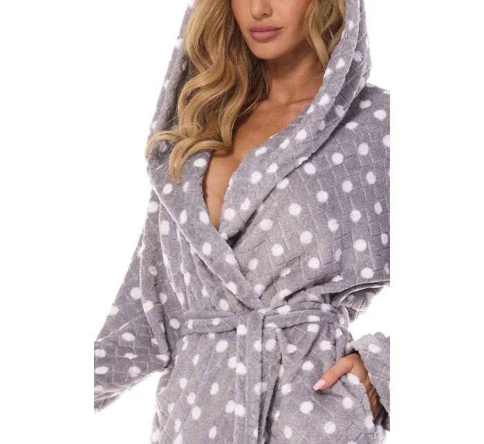 Dámský župan model 20296056 Dots SXL - L&L