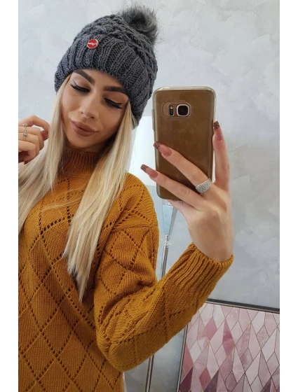 Víčko K165 grafit Víčko K165 grafit