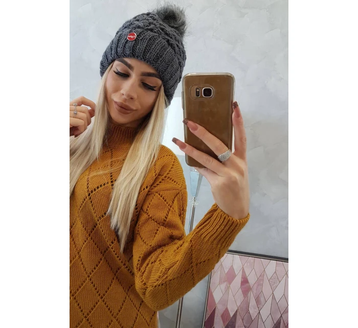 Víčko K165 grafit Víčko K165 grafit