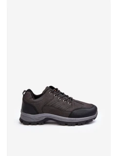 Mužské sportovní trekové boty černé Alveze