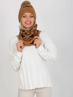 Tunelová šála AT KM CM 331 hnědá