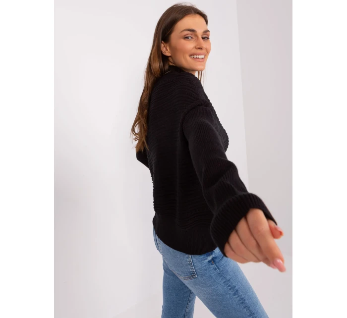 Sweter AT SW model 18884812 czarny - FPrice