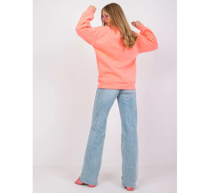 Mikina EM BL 617 C.29X fluo růžová