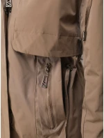 Dámská přechodná bunda parka béžová FashionStreet TY5555