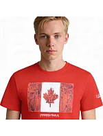 Canadian Peak JPALMEAK RED RM Pánské tričko 233 (RBMSZ2057H/CP-ROUGE)