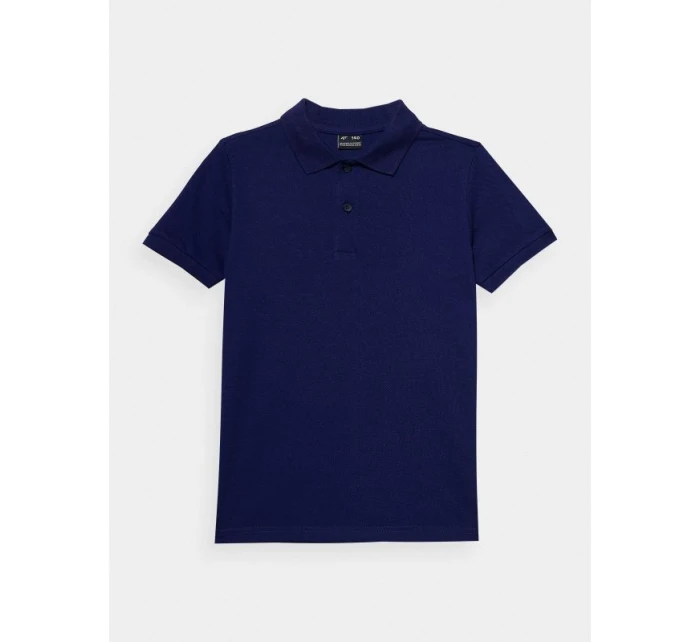 Chlapecké polo tričko ze 100% bavlny 4F Chlapecké polo tričko ze 100% bavlny 4F