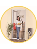 MOSKYTIÉRA NA DVEŘE 2X60X210 ČERNÁ MOSKYTIÉRA NA DVEŘE 2X60X210 ČERNÁ