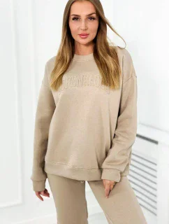 Izolovaná souprava model 18922107 světle béžová - K-Fashion