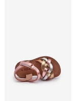 Dětské sandálky s suchým zipem a pásky v model 21663806 - Boto Dětské sandálky s suchým zipem a pásky v model 21663806 - Boto